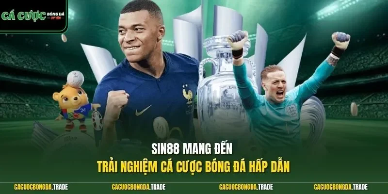 SIN88 mang đến trải nghiệm cá cược bóng đá hấp dẫn