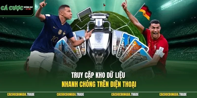 Truy cập kho dữ liệu nhanh chóng trên điện thoại